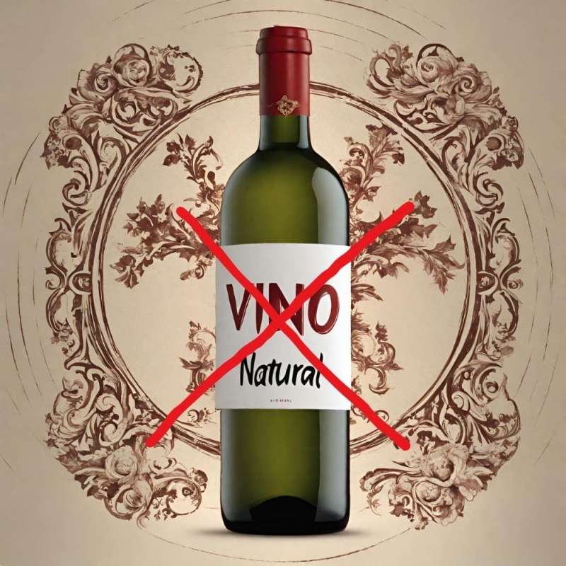 ¿Sabías que en España está prohibido poner en la etiqueta de vino la expresión "Vino Natural"?. 